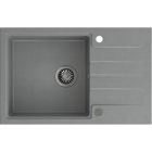 Set évier GraniteQ Quadron Peter HCQP7850SZK, mitigeur de cuisine Quadron Kate 3623500_GR, MFS1001GR