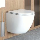 Set cuvette de WC Oltens Hamnes 42021000, abattant de WC Oltens Hamnes 45100000