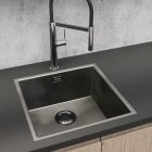 Set évier en acier inoxydable Oltens Stalvask 71100300, mitigeur de cuisine Oltens Skafta 35206300