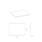 Set armoire Oltens Vernal 60000700, plan de travail suspendu Oltens Vernal 63004700