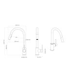 Set évier en granit Grohe K700 31654AP0, mitigeur de cuisine Oltens Litla 35204300