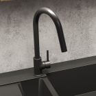 Set évier en granit Oltens Gravan 72102300, mitigeur de cuisine Oltens Litla 35204300