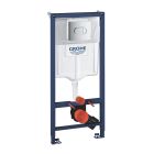 Set châssis encastré avec bouton de chasse d'eau Grohe Solido 38981000, cuvette WC avec abattant à descente lente Hagser Beno HGR20000042