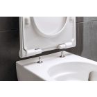 Set cuvette WC avec abattant à descente lente Geberit Acanto 502.774.00.1, châssis encastré Geberit Duofix 111.003.00.2, 111.815.00.1, 156.050.00.1