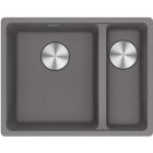 Set mitigeur de cuisine Franke Vital Semi-Pro 120.0621.313, évier en granit Franke Maris 125.0687.266