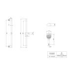 Set mitigeur de douche Villeroy & Boch Universal Taps & Fittings TVS00001700061, ensemble de douche Villeroy & Boch Verve Showers TVS10900700061