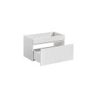 Set armoire Comad Iconic White ICONIC WHITE 82-80-D-1S, lavabo Comad Smile UM-6254SMILE50DP, SANTA FE OAK89-080-A