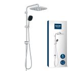 Set ensemble de douche Grohe Vitalio Comfort 26698001, mitigeur de douche Grohe Start Edge 24197001