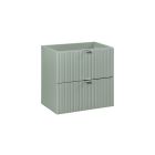 Set armoire Comad Line Reed Green LINE REED GREEN D 82-60-2S, lavabo Comad Dance White UM-2060RB DANCE 60-DP