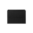 Set armoire Comad Nova Black NOVA BLACK D2 82-80-2S, lavabo Comad Beyond BEYOND 5 BLACK ( E-6564 ), NOVA OAK A 89-80