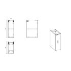 Set armoire Comad Nova Oak NOVA OAK A 80-03-2D(W80-01A), armoire Comad Nova Oak NOVA OAK A 82-60-2D, NOVA OAK A 81-20-1D(W81-01A), NOVA OAK A 89-140