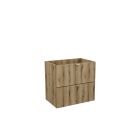 Set armoire Comad Nova Oak NOVA OAK A 82-60-2S, lavabo Comad Wiki UN-WIKI-SW, NOVA OAK A 89-60