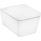 Set cuvette WC avec abattant à descente lente Hansgrohe EluPura Q 60293450, châssis encastré Hansgrohe iFrame universal 01022180, 66001000