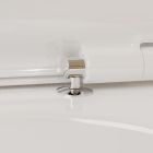 Set cuvette WC avec abattant à descente lente Hansgrohe EluPura Q 60293450, châssis encastré Hansgrohe iFrame universal 01022180, 66001000