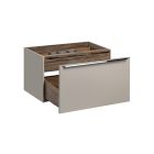 Set armoire Comad Santa Fe Taupe SANTA FE TAUPE 82-80-B-2S, lavabo Comad Smile UM-6252SMILE40DP, SANTA FE OAK89-080-A