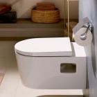 Set cuvette de WC Hansgrohe EluPura S 62024450, abattant de WC Hansgrohe EluPura Original S 60148450