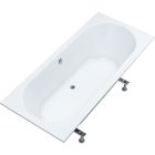 Set baignoire rectangulaire Oltens Lykke 10013000, siphon de baignoire Oltens Oster 03001100