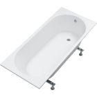 Set baignoire rectangulaire Oltens Lykke 10012000, siphon de baignoire Oltens Oster 03001100