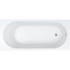 Set baignoire rectangulaire Oltens Lykke 10012000, siphon de baignoire Oltens Oster 03001100