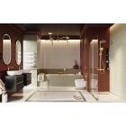 Set kit de montage Excellent Ortigo KAEX.5012.1014.BL, porte de douche Excellent Ortigo KAEX.5007.01.1400.LP2/2, KAEX.5007.01.1400.LP1/2