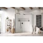 Set paroi de douche walk-in Excellent Vidoq KAEX.1507.830.LP.BL, paroi de douche walk-in Excellent Vidoq KAEX.1506.1200.LP.BL