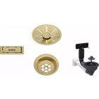 Set mitigeur de cuisine Blanco Linus 526683, évier en granit Blanco Subline 500-U 527794, 207423
