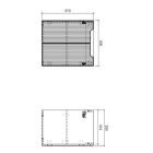Set armoire Comad Nova Cashmere NOVA CASHMERE 82-50-2D, lavabo Comad Wiki UN-WIKI-MC, NOVA WHITE 89-50