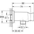 Set douche à effet de pluie Grohe Rainshower 26066GL0, mitigeur bain-douche Grohe Essence 24058GL1, 26574GL0, 26658GL0, 28362GL1
