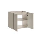 Set armoire Comad Viva Cashmere VIVA CASHMERE 82-60-2D, plan de travail Comad Nova Cashmere NOVA CASHMERE 89-60