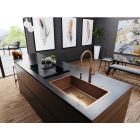 Set mitigeur de cuisine Franke Mythos Masterpiece Pull-Out Spray 115.0711.557, distributeur de savon Franke Atlas 112.0717.104