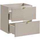 Set armoire Comad Viva Cashmere VIVA CASHMERE 82-60-2S, plan de travail Comad Nova Cashmere NOVA CASHMERE 89-60