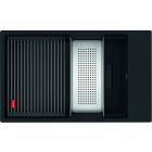 Set évier en granit Franke Kanon 125.0721.161, mitigeur de cuisine Franke Eos 115.0590.045