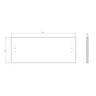 Set habillage de bâti-support Cersanit Larga S164-046, armoire Cersanit Larga S164-047, S164-048, S164-049, S164-050