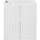 Set armoire Comad Nova White NOVA WHITE 82-50-2D, lavabo Comad Sky 3 SKY 3 50CM DP (E-8099-3-50)