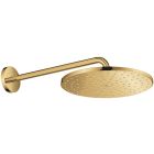 Set douche à effet de pluie avec bras Grohe Rainshower 26558GL0, mitigeur bain-douche Grohe Essence 24058GL1, 26574GL0, 26658GL0, 28362GL1