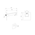 Set douche à effet de pluie Ksuro 01 16000010, mitigeur bain-douche Ksuro 02 13006010, 16002010, 16004010, 19002010, 37200100