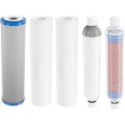 Set kit de filtre à osmose inverse USTM RO6 OSMO6LVITA, cartouche filtrante pour système d'osmose inverse USTM SET14