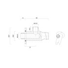 Set mitigeur de douche Ksuro 02 12001030, pommeau de douche Ksuro 02 One Click 16004030, 19002030, 37200300