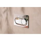 Set cuvette de WC Hansgrohe EluPura S 60193450, châssis encastré Hansgrohe iFrame universal 01022180, 60148450, 66002000