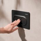 Set cuvette WC avec abattant à descente lente Hansgrohe GladeLake S 60309450, châssis encastré Hansgrohe iFrame universal 01022180, 66002670