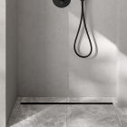 Set grille d’évacuation linéaire Oltens Langan Slim 30015300, couvercle de drain linéaire Oltens Langan Slim 30019300