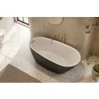 Set mitigeur bain-douche Excellent Pi AREX.1240AB, raccord de tuyau avec poignée Excellent Pi AREX.1241AB, AREX.1243AB, AREX.SH.023AB