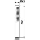 Set mitigeur bain-douche Excellent Pi AREX.1240.02AB, raccord de tuyau avec poignée Excellent Pi AREX.1241AB, AREX.3025AB, AREX.3140AB, AREX.SH.023AB