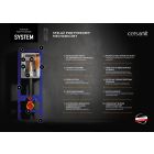 Set cuvette WC avec abattant à descente lente Cersanit Zen S701-428, châssis encastré avec bouton de chasse d'eau Cersanit S701-778