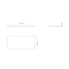 Set armoire Oltens Hamnes 60024300, plan de travail suspendu Oltens Hamnes 63014900