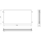 Set armoire Kronenbach Cube 2.0 KB100213CR, cadre pour installation de miroir encastré Kronenbach Cube 2.0 NU1000034NU