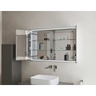 Set armoire Kronenbach Cube 2.0 KB100204CR, cadre pour installation de miroir encastré Kronenbach Cube 2.0 NU1000029NU