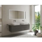 Set armoire Kronenbach Cube 2.0 KB100212CR, cadre pour installation de miroir encastré Kronenbach Cube 2.0 NU1000032NU