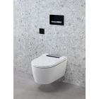 Set toilette lavante Geberit AquaClean Sela 146.220.21.1, châssis encastré Geberit Duofix 111.320.00.6