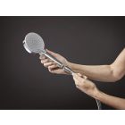 Set douche à effet de pluie Hansgrohe Vernis Blend 26277000, mitigeur bain-douche Hansgrohe Vernis Blend 71466000, 01800180, 27809000, 26278000, 26453000